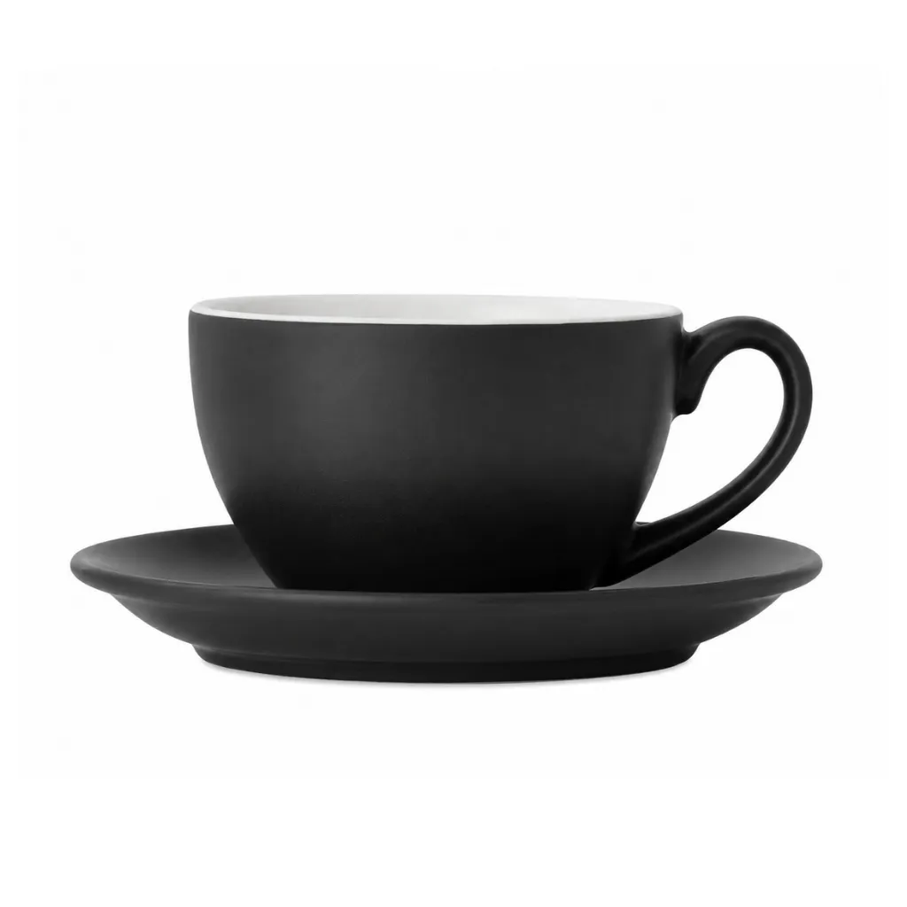 [MUG001N] Barista Capuccino Cup Negro Mate 7.5oz (220ml)