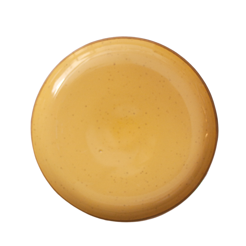 [SZL1902YL] Calabria Plate Yellow 8.5in (22cm)