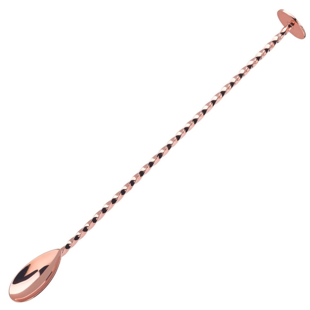 [F93004] Copper Cocktail Mixing Spoon 10.5 (27cm)