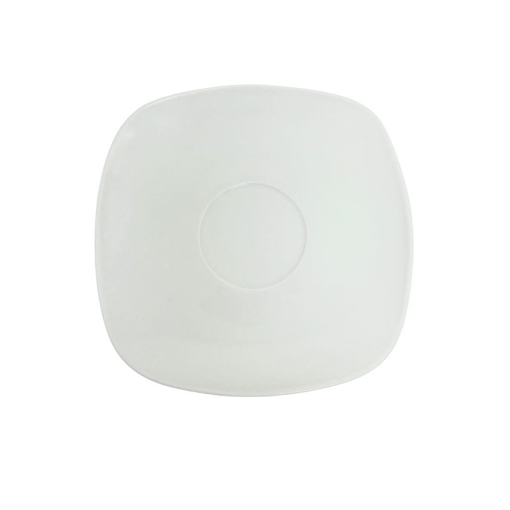 [1801524] Crisa Collection Plato Taza Cuadrada 6.25in (15.8cm)|
