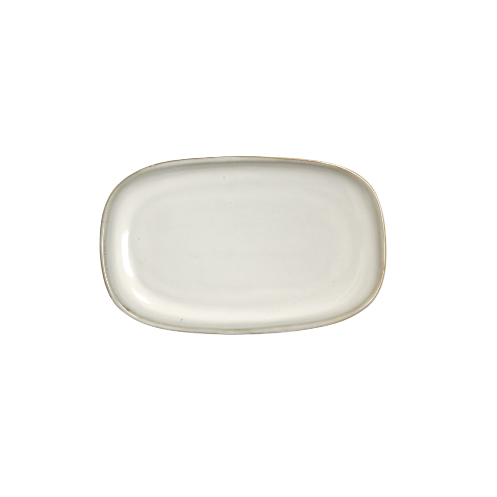 [CSN0017] Kalma Oblong Plate 7.75X4.75in (20X12cm)