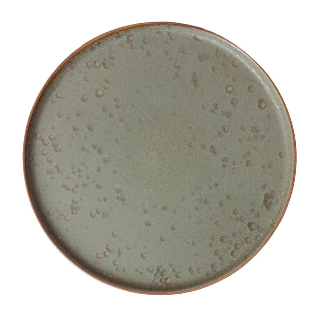 [SZL0811GERRN] Kante Green Plate 10.5in (27cm)