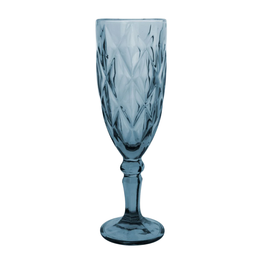 [VT1808C] Libia Copa Flauta Azul 5.5oz (170ml)