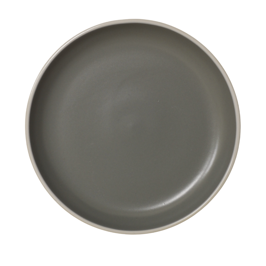 [SZL1251GREY] Mino Dinner Plate 10.5in (27cm)