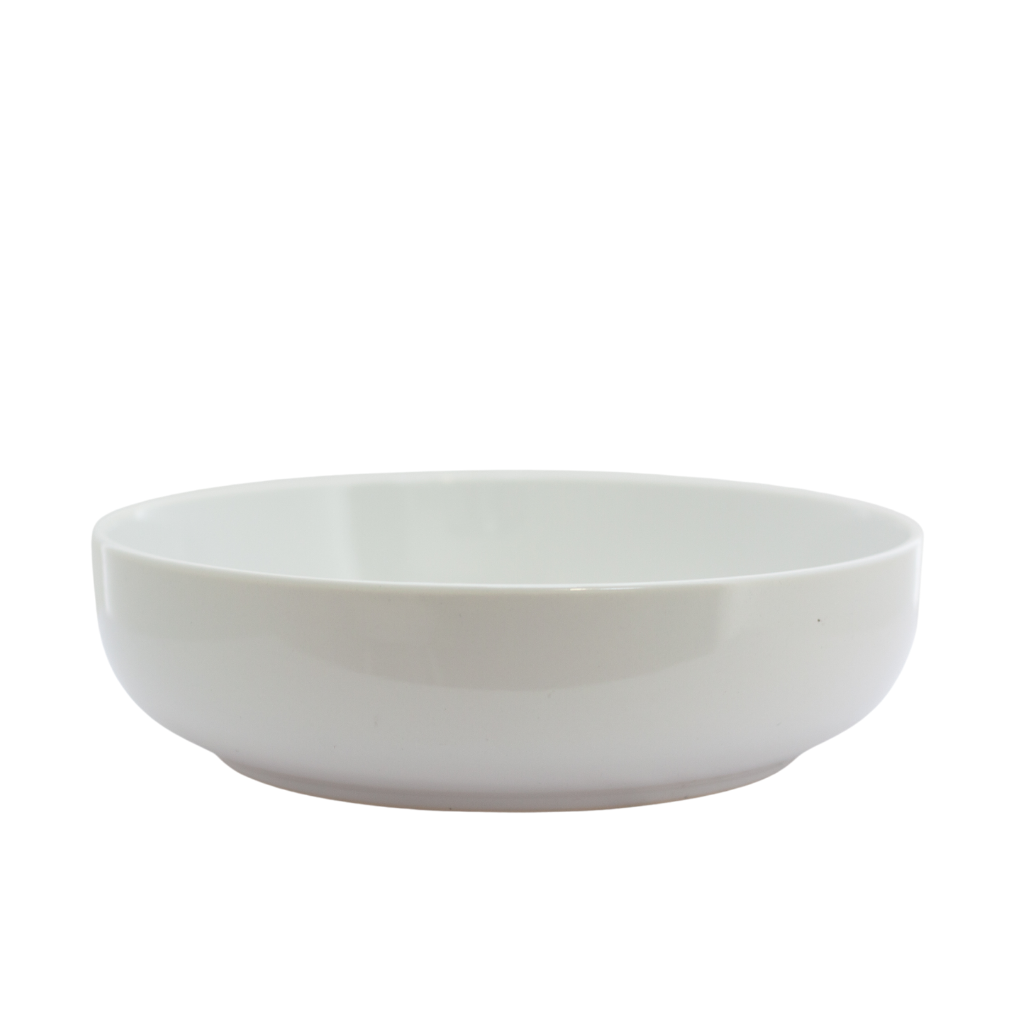 [SZL0235WHITE] Nuube Deep Bowl 8.5in (21.5cm)