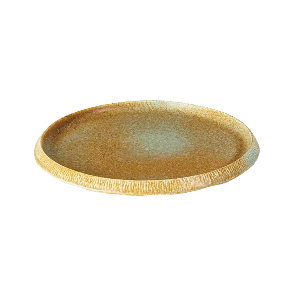 [JM484] Seafoam Plate 7.7in (19.5cm)