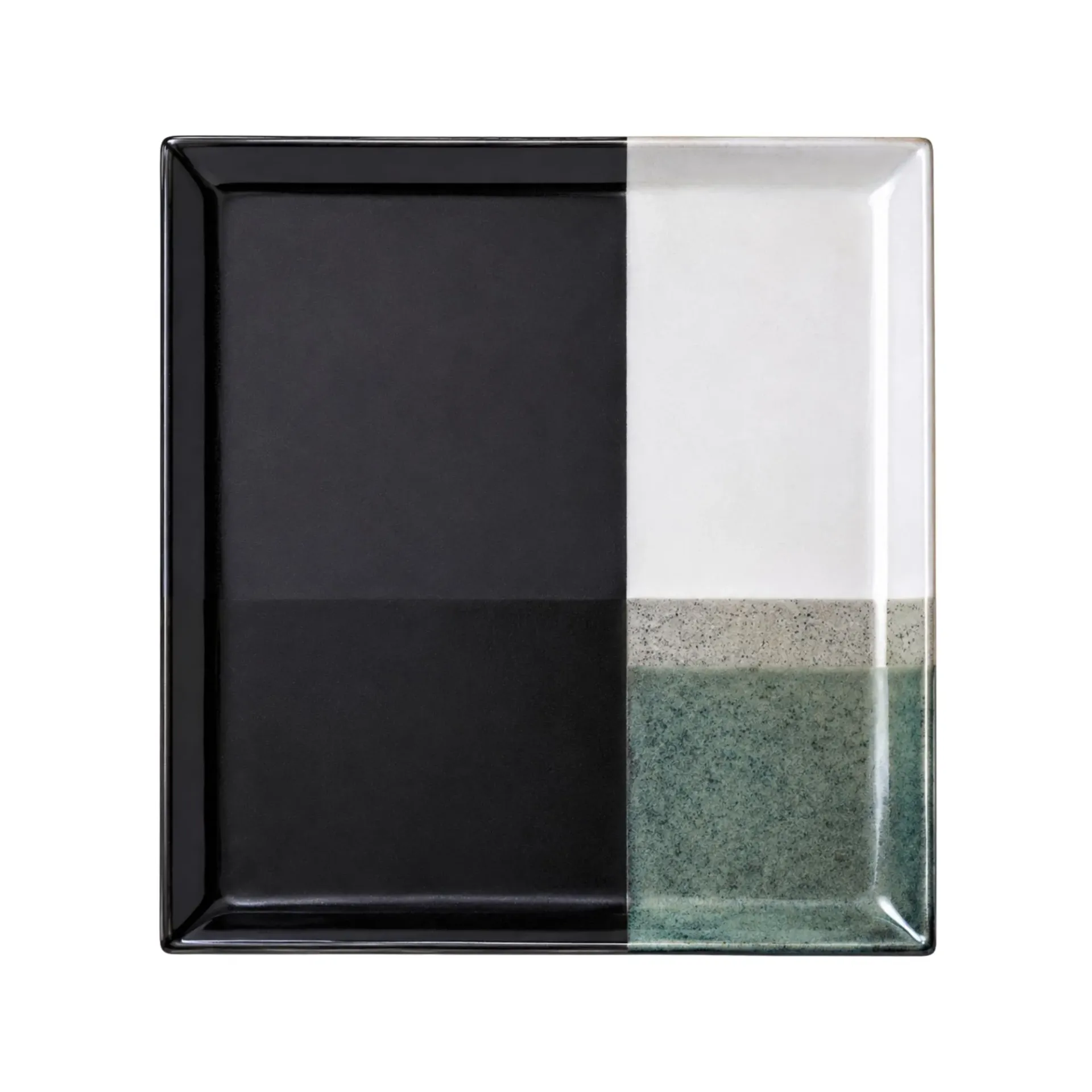 [RS24001C] Birumare Square Plate 7.25in (18.5cm)