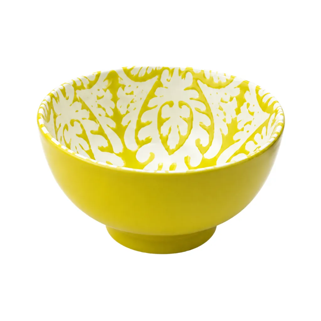 [Q263YLW] Calais Bowl Amarillo 6in (15cm)