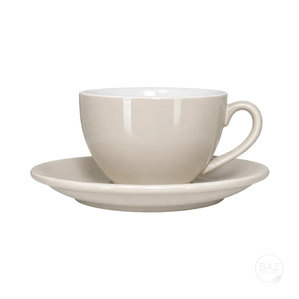 [MUG001B] Barista Capuccino Cup Beige 7.5oz (220ml)