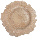 Atena Plato Base Dorado 13in (33cm)