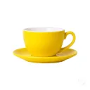 Barista Capuccino Cup Yellow Brillante 7.5oz (220ml)