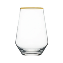 Deyra Vaso Stemless Filo Oro 18.5oz (550ml)