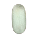 Fiji Oblong Plate Gray 10.25X5in (26X13cm)