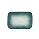 Flow Rectangular Plate Green 8in (20 X 12cm)