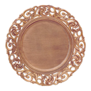 Grecia Plato Base Bronce 13in (33cm)