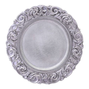 Grecia Plato Base Plata 13in (33cm)