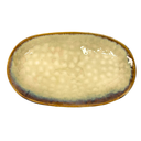Koloa Oval Plate Coffee 12.5x7in (31x18cm)