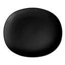 Ovale Platter Black 12 X 10in (29 X 25cm)