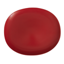 Ovale Platter Red 12 X 10in (29 X 25cm)