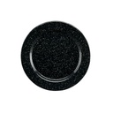 Peltre Negro Plato Trinche Con Ala 6.3in (16cm)