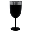 Wine Stem Tumbler Black 14oz (415ml)