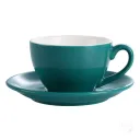 Barista Latte Cup Verde Aqua 11.15oz (330ml)